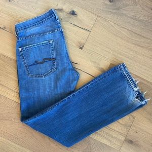 Used 7 jeans 34 bootcut